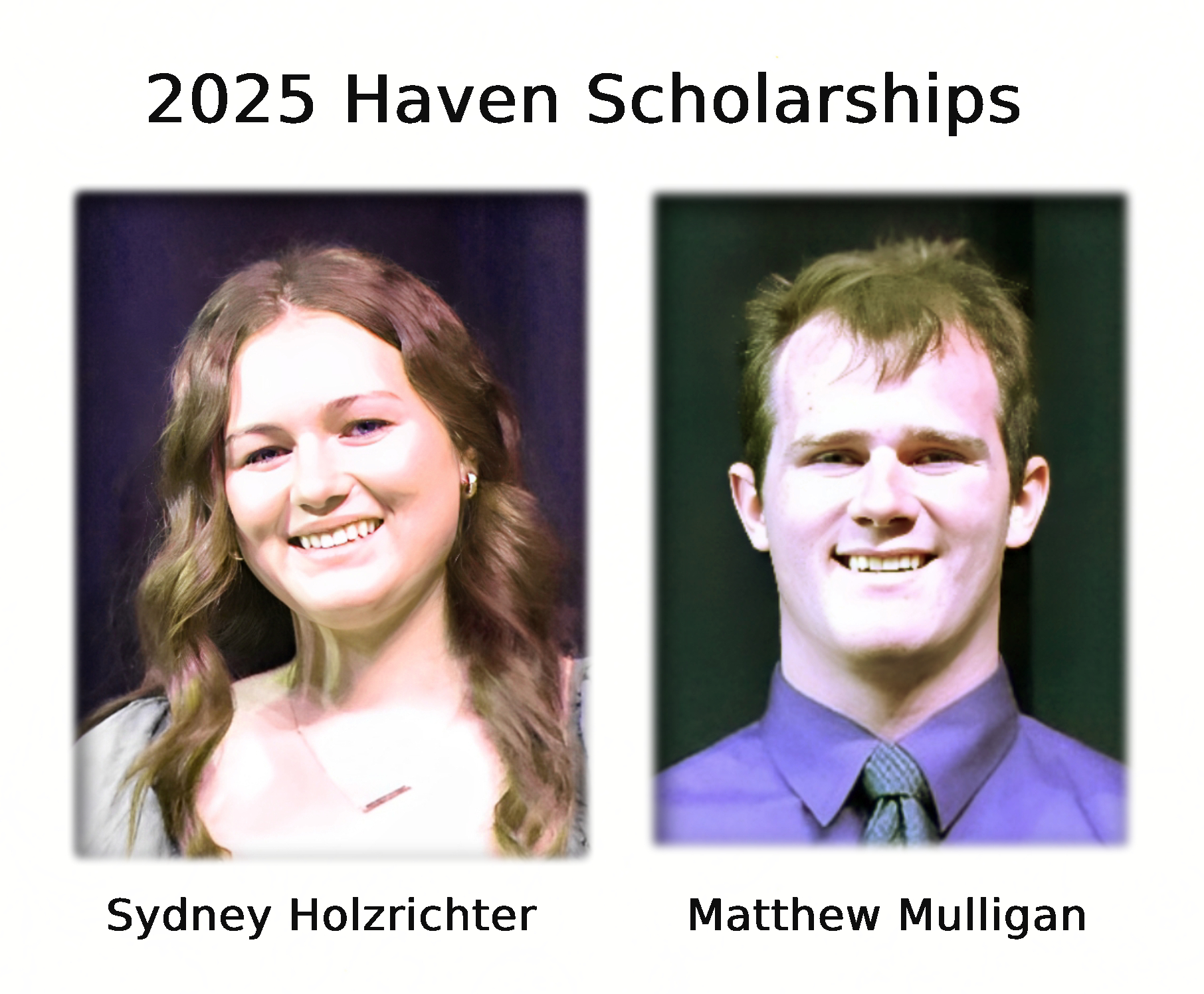 Sydney Holzrichter and Matthew Mulligan 