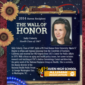 Sally Coberly, Haven Class of 1967