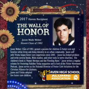 Jason Wade Weber, Haven Class of 1992