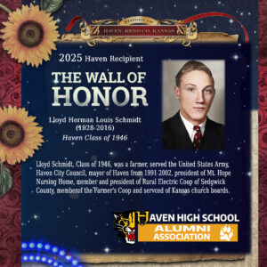 Lloyd Herman Louis Schmidt, Haven Class of 1946